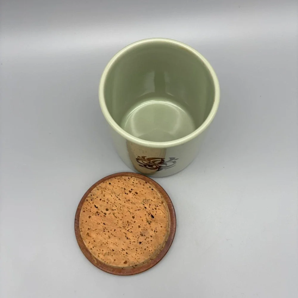 Rorstrand Sweden KULINAR Lidded Storage Kakao Pot / Jar - 4 5/8